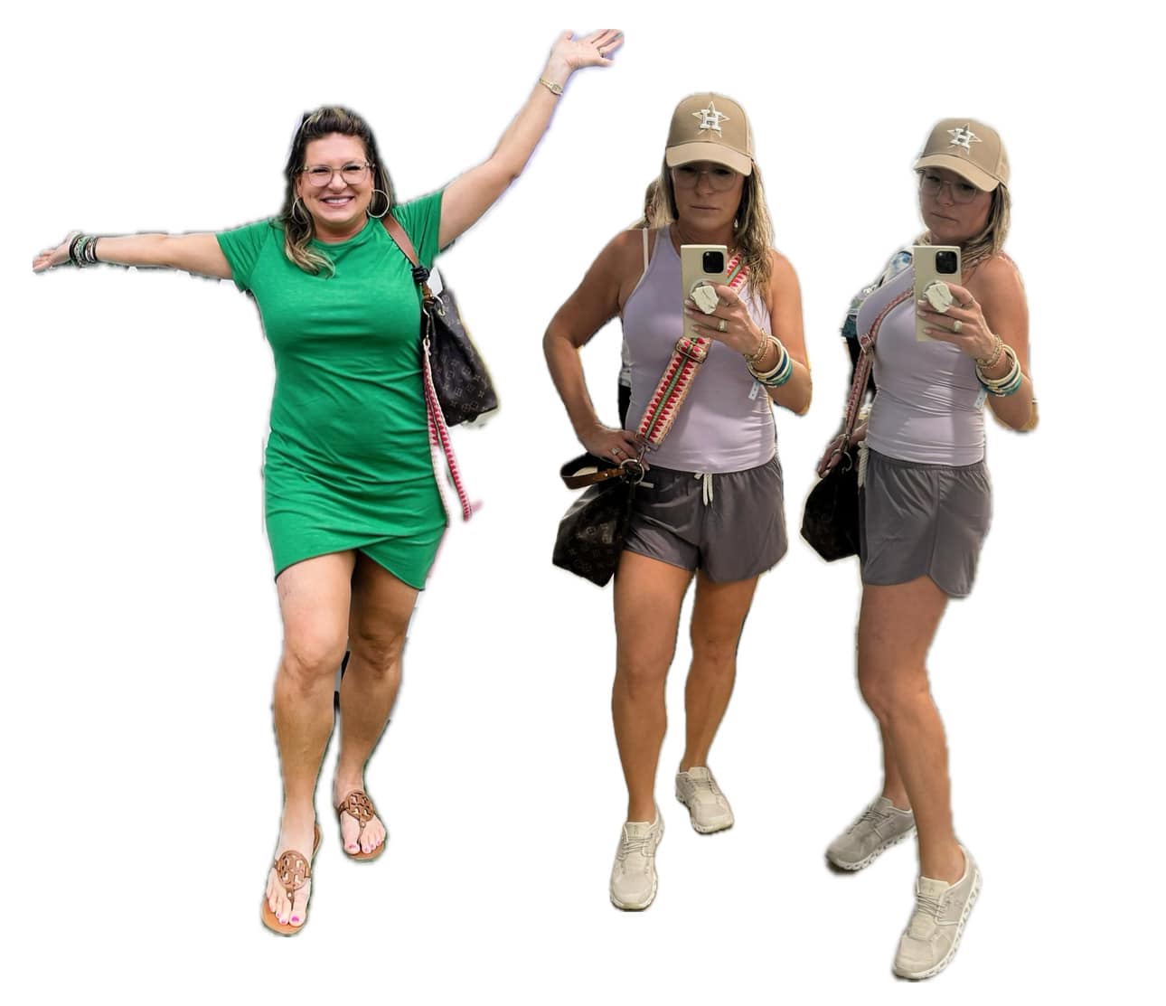 a group of people posing for the camera